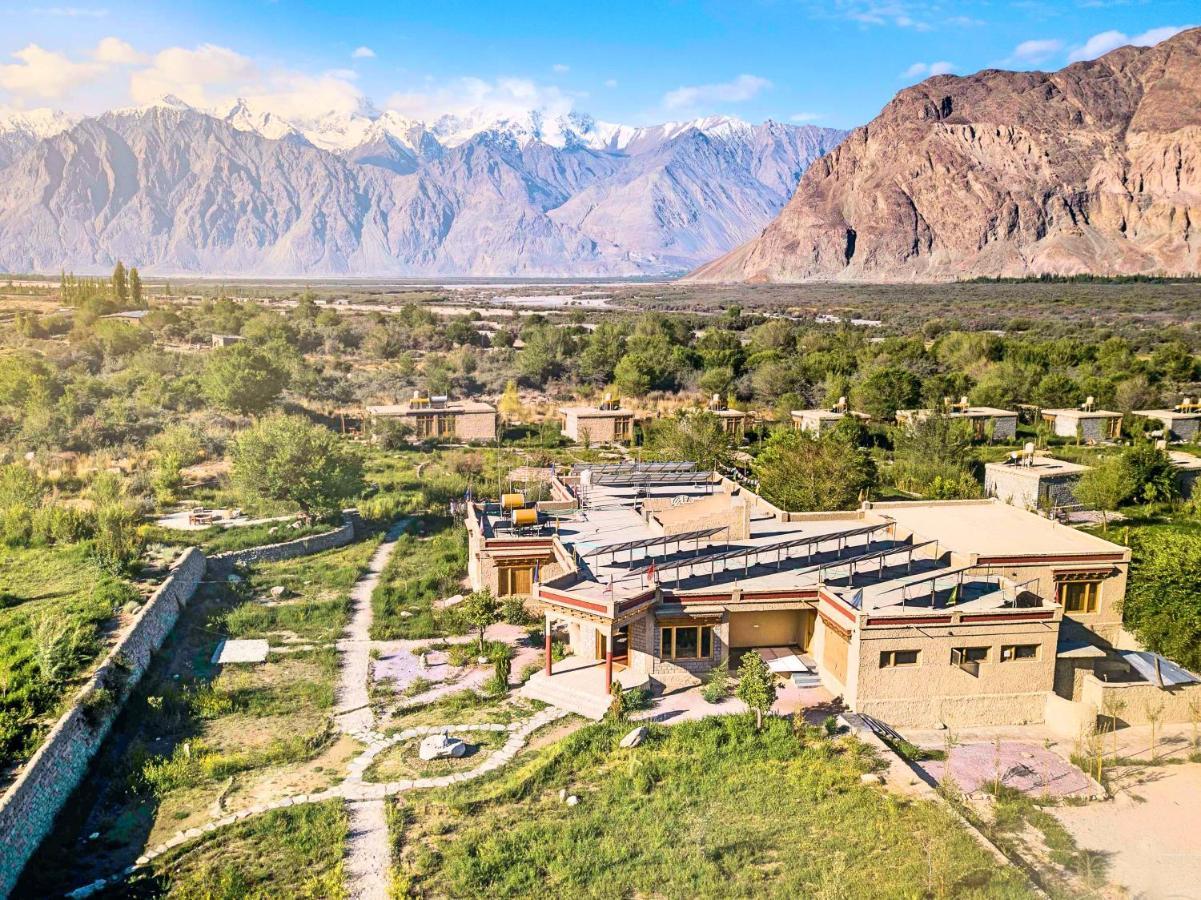 Готель Lchang Nang Retreat-The House Of Trees-Nubra Valley Sumur Екстер'єр фото